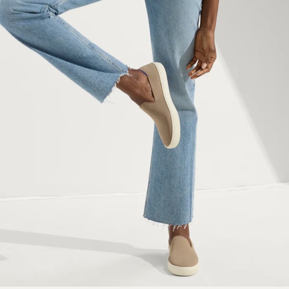Rothy's Women’s Slip-On Sneaker in color Latte - Picture 4 of 8